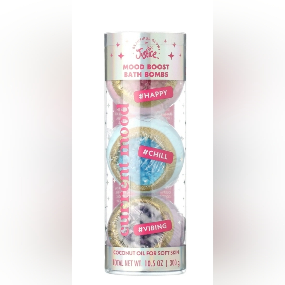 Justice Mood Boost Bath Bomb Set